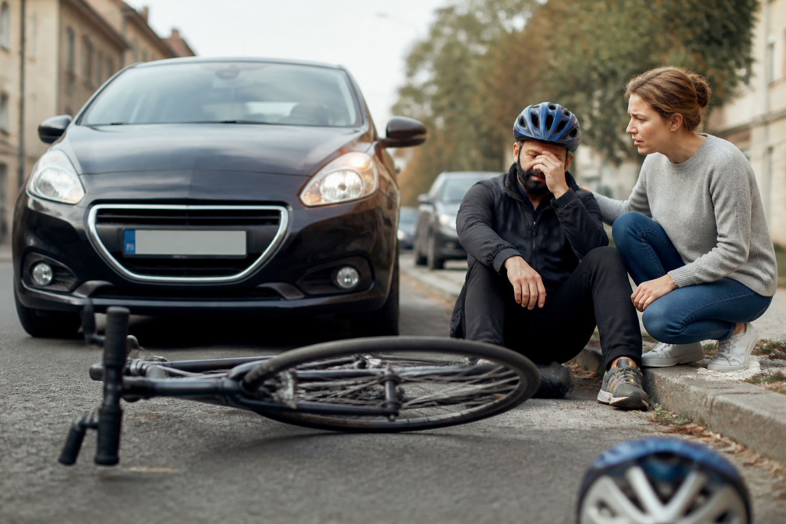 Accident vélo-voiture : Que dit la loi Badinter sur l'indemnisation du cycliste ?